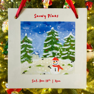 Paint & Sip: Snowy Pines